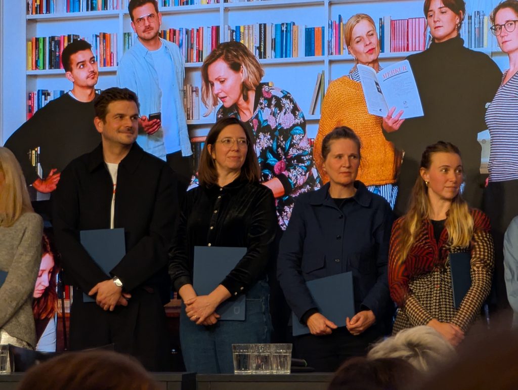 Die Stipendiaten werden geehrt